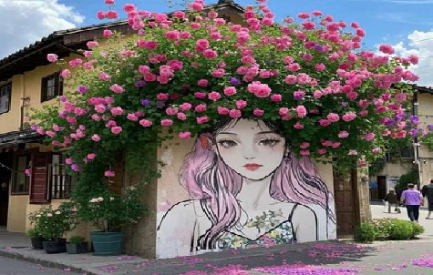 临武怎么设计网红打卡墙绘