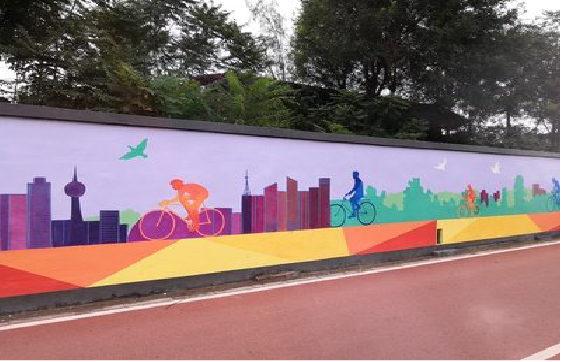 临武墙体彩绘-围墙