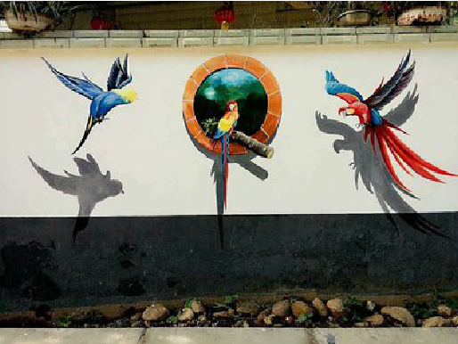 临武视觉错位-3D墙绘设计