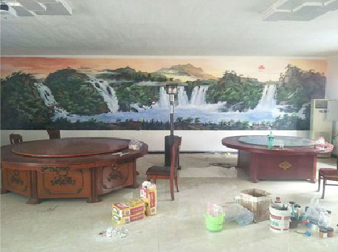 临武墙绘-写实风景