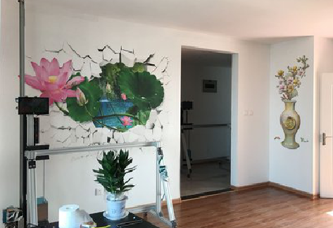 临武墙体彩绘相比墙纸的优势。