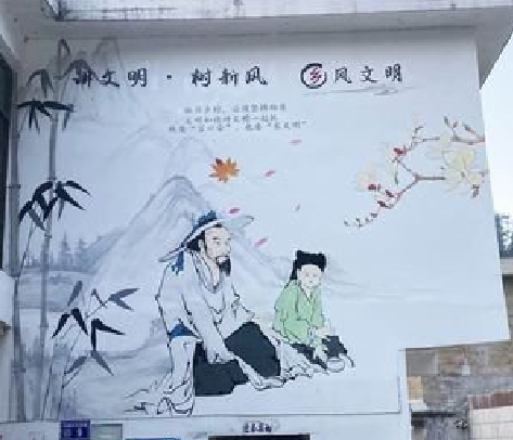 临武分享几个墙绘保养知识。