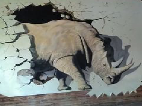 临武在墙绘中，如何绘制3D效果？