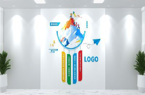 临武公司企业形象墙的工艺材料有哪些？