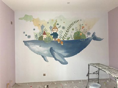 临武手绘墙的特点及优势。